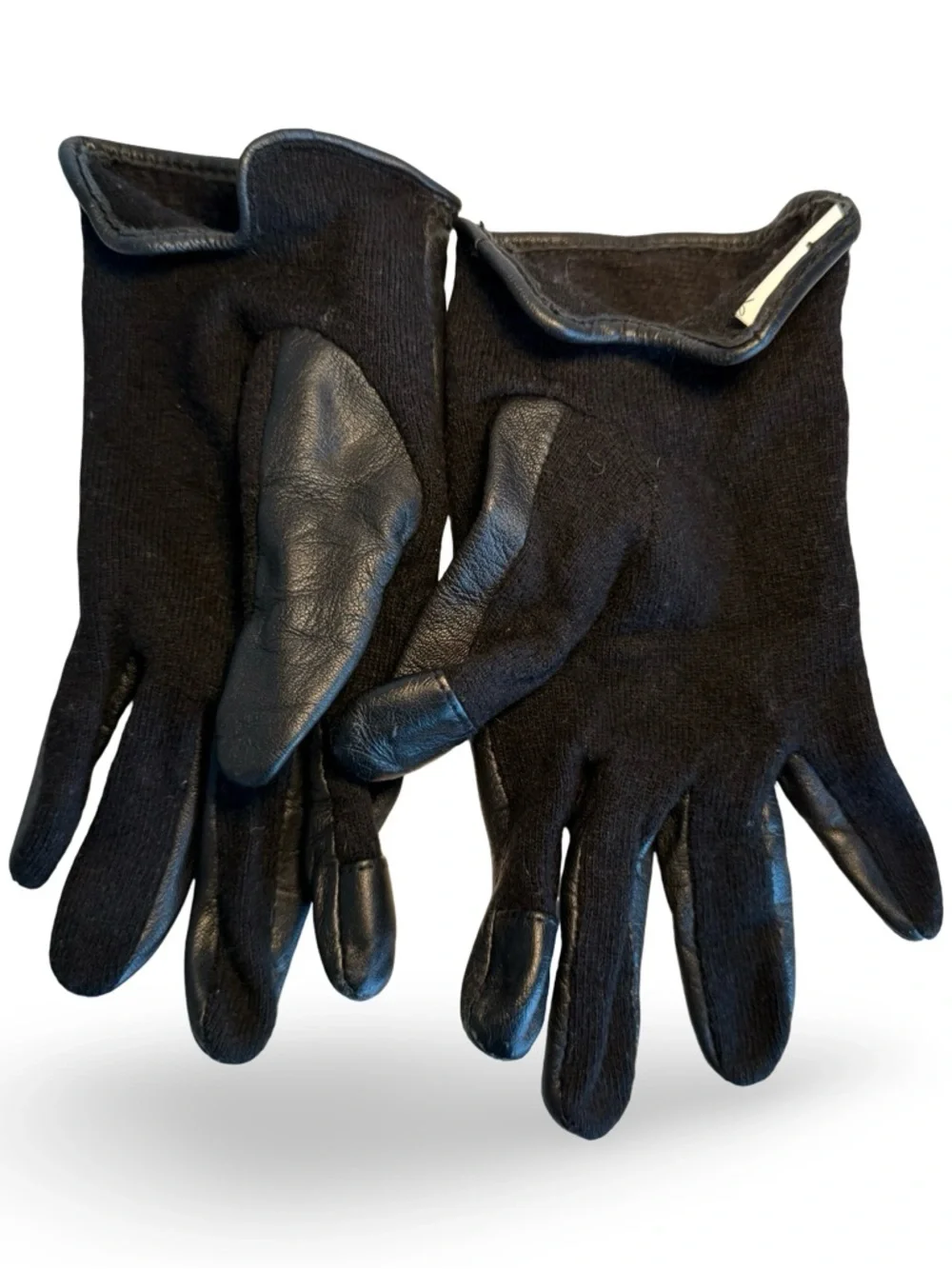 Lauren Ralph Lauren Raised Logo Leather Touch Gloves - Picture 3 of 10